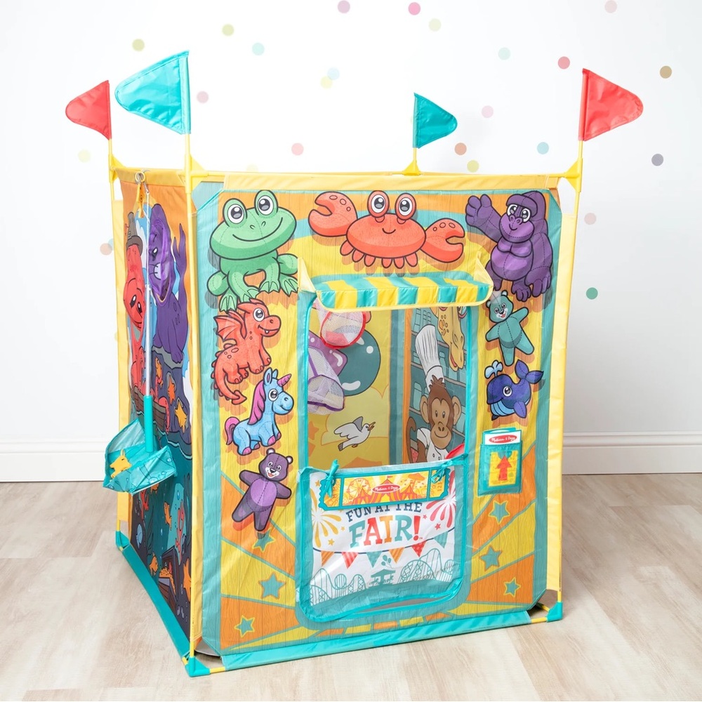 Fun at the Fair Kids Play Tent - Colorful